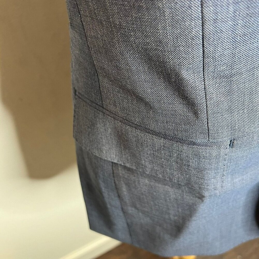 J.Crew $450 Ludlow suit jacket Italian stretch worsted wool blend 38R J3272 Blue - Picture 5 of 16